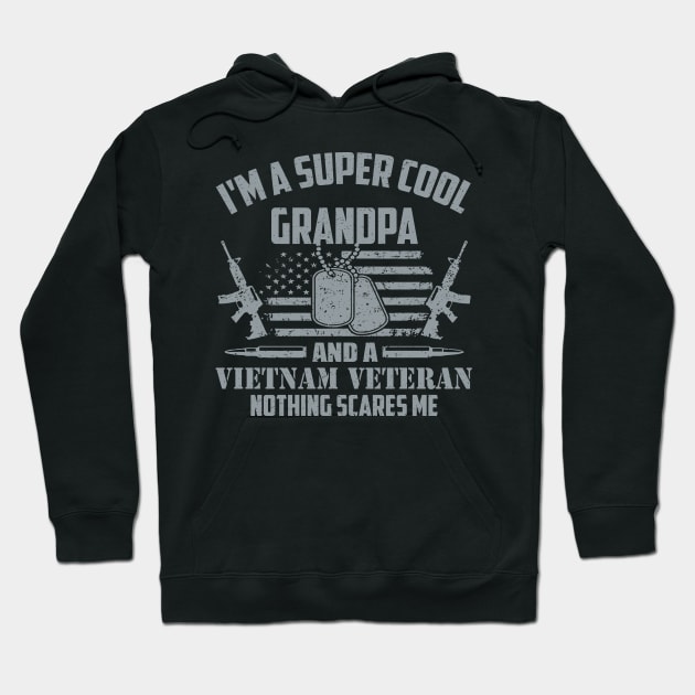 Vietnam Veteran Grandpa Hoodie by mrsmitful